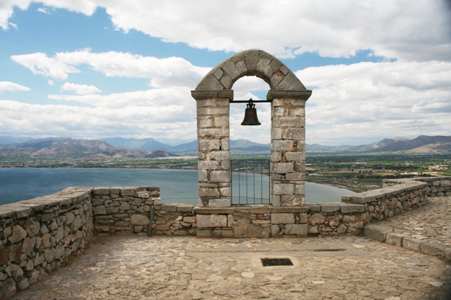 Nafplio - The Venetian Palamidi fortress alarm bell